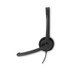 VERBATIM CORPORATION 70722 Mono Headset with Microphone and In-Line Remote, Black