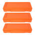 ROMANOFF PRODUCTS Romanoff Ruler Box, Orange, Pack of 3