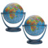 WAYPOINT GEOGRAPHIC Waypoint Geographic Blue Ocean GyroGlobe, 4", Pack of 2