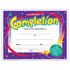 TREND ENTERPRISES INC. TREND Certificate of Completion Colorful Classics Cert's., 30 ct