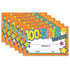 EUREKA Eureka® Color My World 100 Days Recognition Awards, 36 Per Pack, 6 Packs