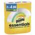 PROCTER & GAMBLE Bounty® 14019 Essentials Select-A-Size Kitchen Roll Paper Towels, 2-Ply, White, 108 Sheets/Roll, 2/Pack, 8 Packs/Carton