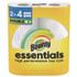 PROCTER & GAMBLE Bounty® 14019 Essentials Select-A-Size Kitchen Roll Paper Towels, 2-Ply, White, 108 Sheets/Roll, 2/Pack, 8 Packs/Carton