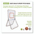 CHAMPION SPORT Sports BN4272 Multi-Sport Pitch Back Screen, 72" x 42", 1.25" dia frame