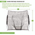 CHAMPION SPORT Sports RBM77 Rhino Portable Training Net, 7 ft x 7 ft