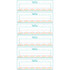 TEACHER CREATED RESOURCES Teacher Created Resources® Pastel Pop Flat Name Plates, 36 Per Pack, 6 Packs