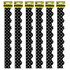 TEACHER CREATED RESOURCES Teacher Created Resources® Black Mini Polka Dots Border Trim, 35 Feet Per Pack, 6 Packs