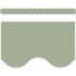 TEACHER CREATED RESOURCES Teacher Created Resources® Sage Green Scalloped Border Trim, 35 Feet Per Pack, 6 Packs