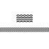 ASHLEY PRODUCTIONS Ashley Productions® Magnetic Magi-Strips, Black Chevron, 12'