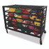 CHAMPION SPORT Sports MBLX All Pro Lockable Ball Locker, Metal, 220 lb Capacity, 24 x 47 x 37, Black