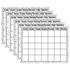 TEACHER CREATED RESOURCES Teacher Created Resources® Black Painted Dots on White Calendar Chart, 17" x 22", Pack of 6