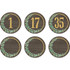 TEACHER CREATED RESOURCES Teacher Created Resources® Eucalyptus Numbers Magnetic Accents, 2-1/4", 42 Per Pack, 3 Packs