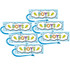 TEACHER CREATED RESOURCES Teacher Created Resources® Brights 4Ever Magnetic Boys Pass, Pack of 6