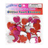 LEARNING ADVANTAGE READY 2 LEARN™ Glitter Foam Stickers - Hearts - Red, Pink and Silver - Pack of 168