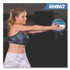 CHAMPION SPORT Sports MB16 Rhino Leather Medicine Ball, 18 lb, Teal/White