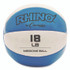 CHAMPION SPORT Sports MB16 Rhino Leather Medicine Ball, 18 lb, Teal/White