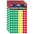 HYGLOSS PRODUCTS INC. Hygloss® Behavior Stickers, 0.5", 1,200 Per Pack, 3 Packs