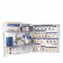 FIRST AID ONLY, INC. 91379 91379 Large Metal SmartCompliance Food Service Cabinet ANSI B with No Medications, 337 Pieces, Metal Case