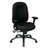 OFFICE STAR PRODUCTS Office Star 8511-231  Multi-Function High-Back Fabric Task Chair, Black