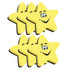 ASHLEY PRODUCTIONS Ashley Productions® Magnetic Whiteboard Eraser, Star, Pack of 6