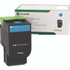 LEXMARK INT'L, INC. 80C00CG 80C00CG Toner, 1,000 Page-Yield, Cyan