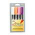 UCHIDA OF AMERICA, CORP Marvy Uchida® Broad Point Chalk Marker Broad Tip Set 4B, Fluorescent Violet, Orange, Pink, White