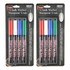 UCHIDA OF AMERICA, CORP Marvy Uchida® Bistro Chalk Markers, Fine Tip, Red, Green, Blue, White, 4 Per Pack, 2 Packs