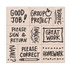 HERO ARTS Hero Arts® Big 'n' Little Notes From The Teacher Stamps, Set of 9