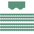 TEACHER CREATED RESOURCES Teacher Created Resources® Eucalyptus Green Scalloped Border Trim, 35 Feet Per Pack, 6 Packs