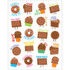 EUREKA Eureka® Chocolate Scented Stickers, Pack of 80