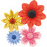 TEACHER CREATED RESOURCES Teacher Created Resources® Wildflowers Paper Flowers, Pack of 4