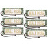 TEACHER CREATED RESOURCES Teacher Created Resources® Eucalyptus Magnetic Hall Pass, Pack of 6
