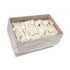 PACTIV EVERGREEN CORPORATION YPSMFTEC EarthChoice PSM Cutlery, Heavyweight Fork, Plastic, Tan, 1,000/Carton