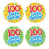 TEACHER CREATED RESOURCES Teacher Created Resources® 100 Days Smarter Wear 'Em Badges, Self-Adhesive, Pack of 32