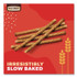 SNYDER'S 087550 Old Fashioned Pretzel Rods, Salted, 27 oz Barrel
