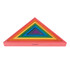 LEARNING ADVANTAGE TickiT® Wooden Rainbow Architect Triangles - Set of 7