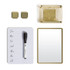 UBRANDS, LLC U Brands 5071U01-06  6-Piece Weekly Plan Locker Kit, Gold