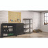 ALERA SU601836L Steel Shelving Unit with Laminate Shelves, Four-Shelf, 36w x 18d x 60h, Steel, Black/Gun Metal Gray