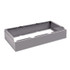TENNSCO CLB-3618MG Three Wide Closed Locker Base, 36w x 18d x 6h, Medium Gray