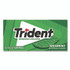 MONDELEZ INTERNATIONAL Trident® MOZ01106 Sugar-Free Gum, Spearmint, 14 Sticks/Pack, 12 Packs/Box