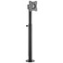Modernize your checkout space with a Mount-It MI-3796 Height-Adjustable POS Retail Monitor Mount. This mount can change height, swivel, tilt and rotate to help cashiers easily see the screen.  Compatible with retail POS monitors up to 32in and weighing up to 33 lb.  Height adjustment knob easily raises or lowers the monitor.  Tilts up to 45 deg., swivels up to 360 deg. and rotates up to 360 deg..  Base attaches to a desk or counter.  Cords can be routed through the pole.  Connects to VESA patterns 75mm x 75mm and 100mm x 100mm.  Backed by the manufacturer's 5-year limited warranty.