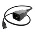 UNIRISE USA, LLC UNC Group PWCD-C15C20-15A-08F-BLK  - Power extension cable - IEC 60320 C15 to IEC 60320 C20 - 250 V - 15 A - 8 ft - black