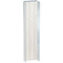 Azar International Global Approved 700354-WHT Pegboard Powerwing Display 14""W x 60""H WH 1 Pc p/n 700354-WHT