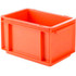 Schaeffer Material SSI Schaefer Euro-Fix Solid Container 12""L x 7-7/8""W x 6-3/4""H Red Polypropylene p/n EF3170.RD1