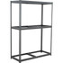 Global Industrial 3 Shelf Extra Heavy Duty Boltless Shelving Starter 72""W x 48""D x 96""H No Deck p/n 601732