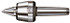 Rohm 58673 Live Center: Taper Shank, 3.217" Head Length