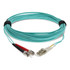 ADD-ON COMPUTER PERIPHERALS, INC. AddOn ADD-ST-LC-6M5OM4  6m LC to ST OM4 Aqua Patch Cable - Patch cable - LC/UPC multi-mode (M) to ST/UPC multi-mode (M) - 6 m - fiber optic - duplex - 50 / 125 micron - OM4 - halogen-free - aqua