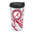 TERVIS TUMBLER COMPANY Tervis 1289356  Genuine NCAA Tumbler With Lid, Alabama Crimson Tide, 16 Oz, Clear