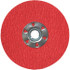 VSM 149217 Fiber Disc: 5" Disc Dia, 7/8" Hole, 24 Grit, Ceramic