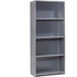 Global Industrial™ 5 Shelf 18 Ga Closed Steel Shelving Unit Starter 36""W x 12""D x 97""H Gray p/n 796392